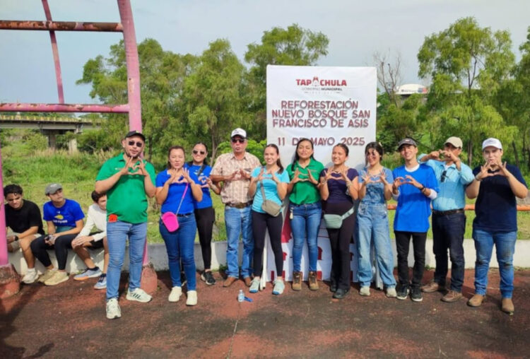 Ayuntamiento de Tapachula promueve acciones de reforestación en el área urbana