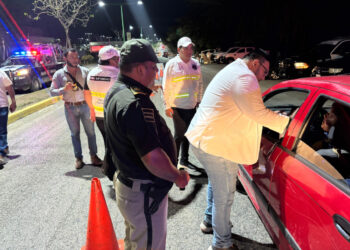 En Palenque se realizó una capacitación al personal del Operativo Alcoholímetro