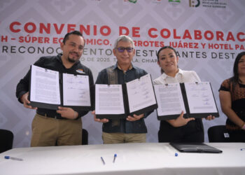 Cecytech formaliza convenio de Educación Dual con empresas chiapanecas