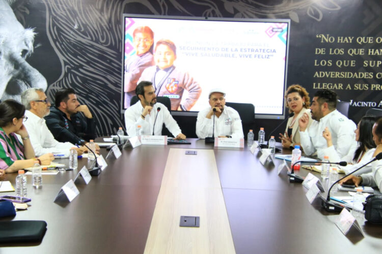 Analizan avances del programa ‘Vive saludable, vive feliz’