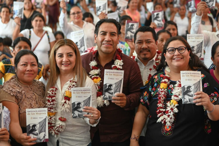 Citlalli Hernández y Eduardo Ramírez reafirman compromiso contra la violencia de género en Chiapas