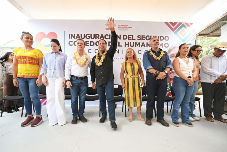 Eduardo Ramírez inaugura segundo Comedor del Humanismo en Tuxtla