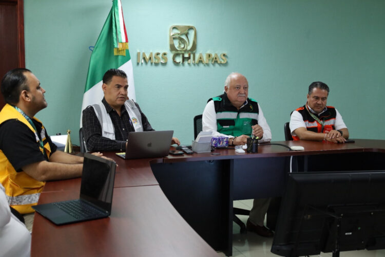 Activa IMSS sesión permanente por tormenta tropical Erick y refuerza medidas preventivas