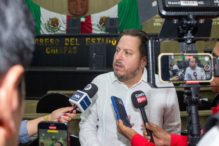 Diputado Juan Salvador Camacho respalda estrategia del Gobierno Estatal ante hechos de violencia en la frontera sur