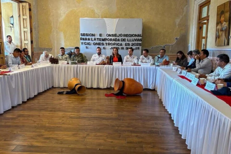 Constante coordinación de PC Chiapas con municipios para prevenir riesgos ante lluvias