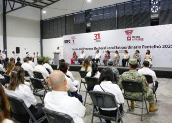 Poder Judicial del Estado participa en el Inicio del Proceso Local Extraordinario Pantelhó 2025