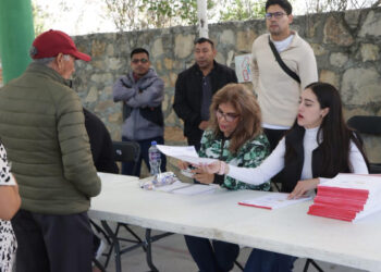 Colonia La Candelaria vive jornada electoral tranquila y ejemplar