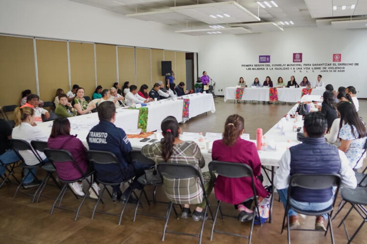 Celebran primera sesión del Consejo Municipal por el Derecho de las Mujeres a una Vida Libre de Violencia