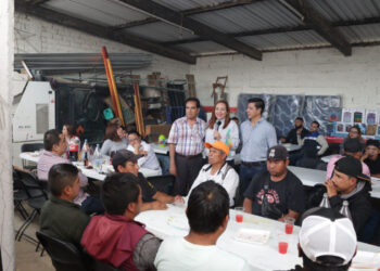 Festejan a los papás de la Dirección de Limpia Municipal de San Cristóbal