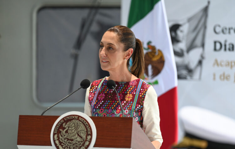 Claudia Sheinbaum celebra primera elección del poder judicial en México