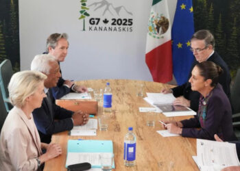 Presidenta Claudia Sheinbaum propone en G7, Cumbre Mundial por el Bienestar Económico