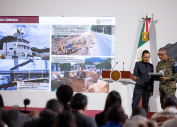Claudia Sheinbaum llama a habitantes de las costas de Guerrero y Oaxaca a seguir con cautela
