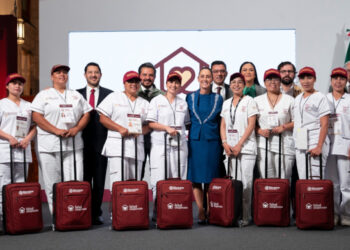 Claudia Sheinbaum encabeza el arranque nacional del programa Salud Casa por Casa