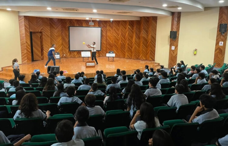 SSP imparte programa preventivo ‘Valores’ a estudiantes del CEBECH en Tuxtla Gutiérrez