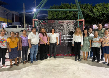 SSP instaló Comité Vecinal de Seguridad del Pueblo en Tuxtla