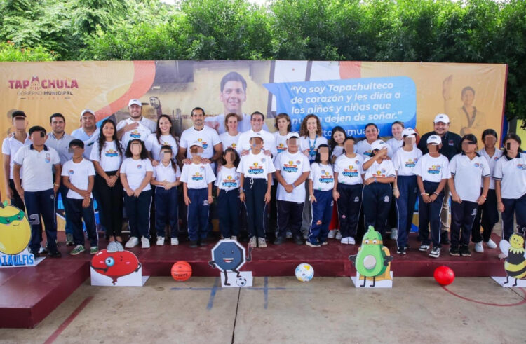 Tapachula, a la vanguardia en estilos de vida saludables de la niñez: Yamil Melgar