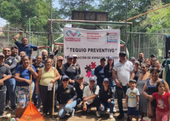 SSP rescata espacios públicos con el programa ‘Tequio Preventivo’ en Tuxtla