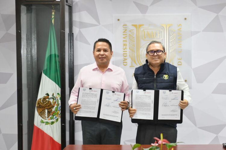 Suscribe UNACH Convenio General de Colaboración con el Icatech