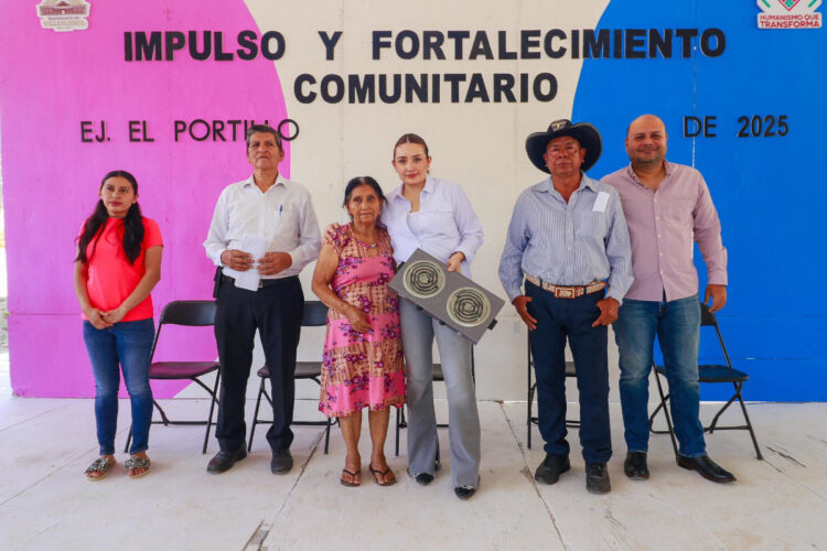 Valeria Rosales lleva ‘Impulso Comunitario’ a El Portillo