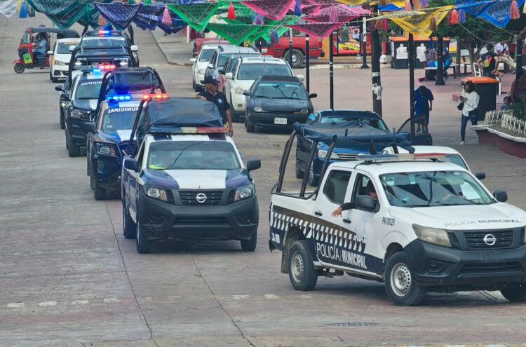 Operativo Intermunicipal, sumados a la paz y el orden de Berriozábal