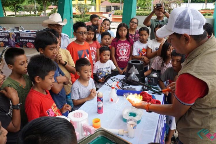 Continúa el recorrido de la Caravana Balam del Conocimiento por municipios de Chiapas