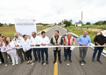 En Comitán, Eduardo Ramírez inaugura camino de acceso a UNRC y anuncia licitación de proyecto de agua