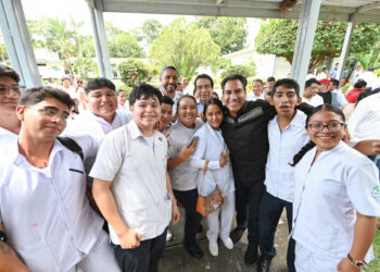 Eduardo Ramírez fortalece infraestructura educativa en el Conalep 68, de Tuxtla Chico