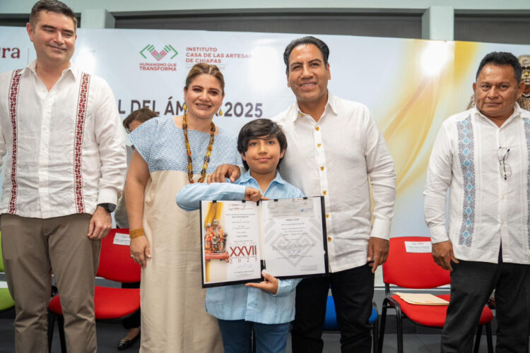 Reafirma Eduardo Ramírez compromiso con la promoción del ámbar de Chiapas ante el mundo