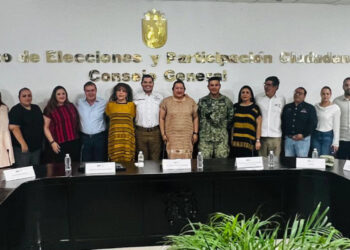 FGE participa en instalación de la Mesa de Seguridad y Seguimiento de la Elección en Pantelhó