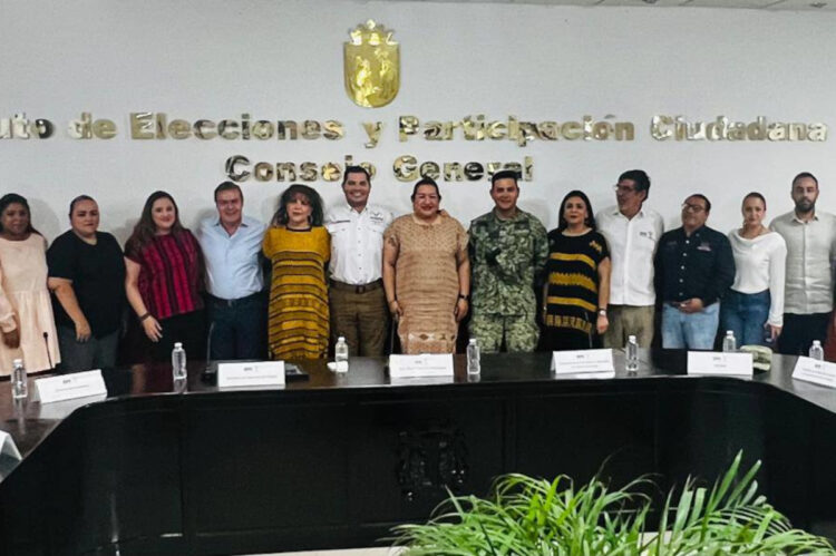 FGE participa en instalación de la Mesa de Seguridad y Seguimiento de la Elección en Pantelhó