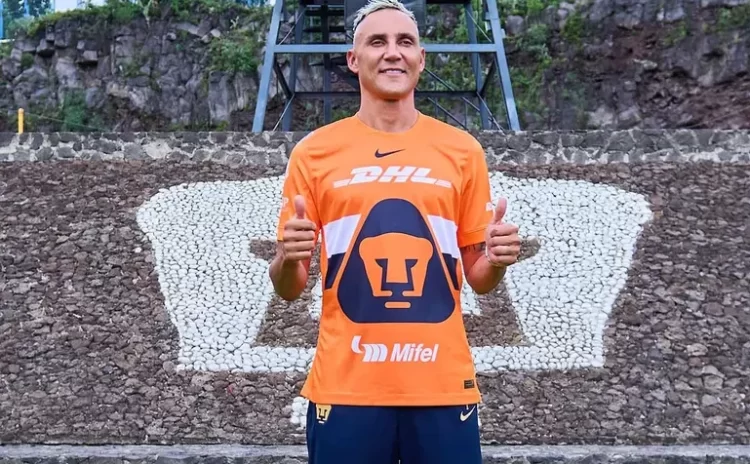 Keylor Navas debutará como titular y capitán en Pumas Vs Querétaro