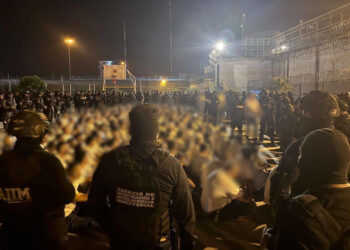 Realizan operativo de extracción y cambios en Centros Penitenciarios de Chiapas