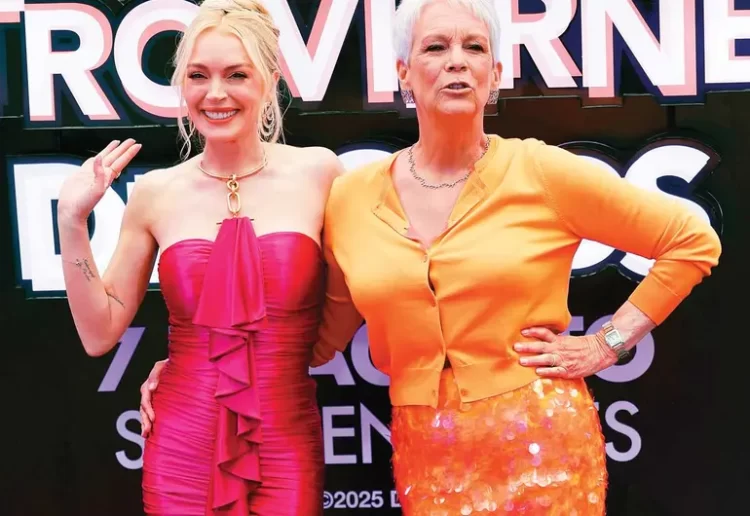 Jamie Lee Curtis y Lindsay Lohan desatan euforia en México en la premier de ‘Otro viernes de locos’