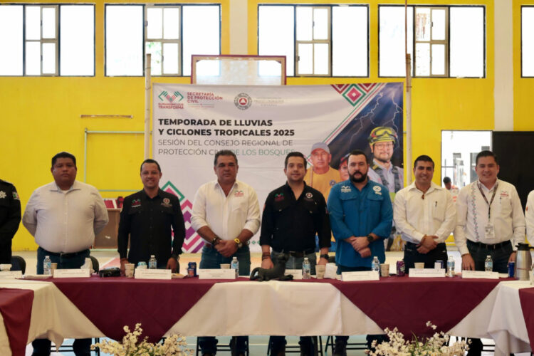 PC refuerza acciones de prevención de riesgos durante Temporada de Lluvias y Ciclones 2025