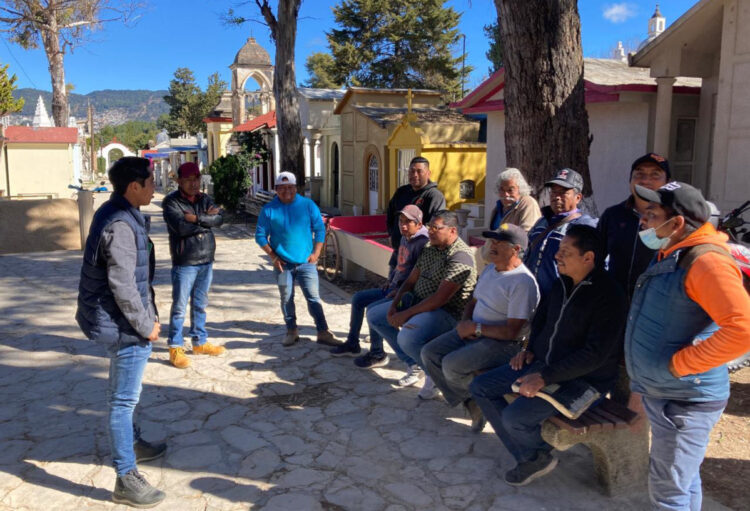 Contratistas deberán mantener limpias las áreas de construcción al interior del panteón