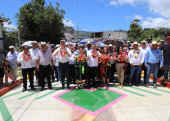 Atestigua titular de Seinfra inauguración de obras prioritarias en Pueblo Nuevo Solistahuacán
