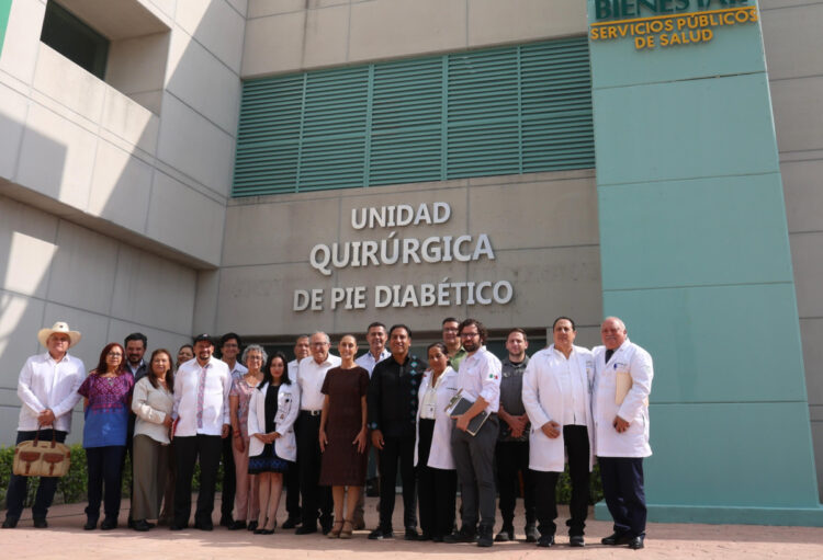 Claudia Sheinbaum realiza exitosa gira de salud por el sureste mexicano