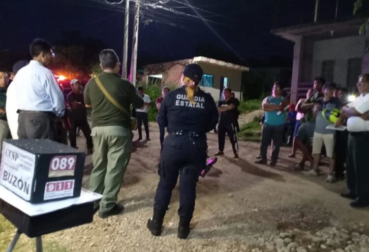 SSP realiza instalación de Comité Vecinal en el barrio 14 de Febrero del ejido de Copoya