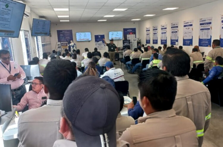 SSP imparte curso de educación vial a empresa Megacable