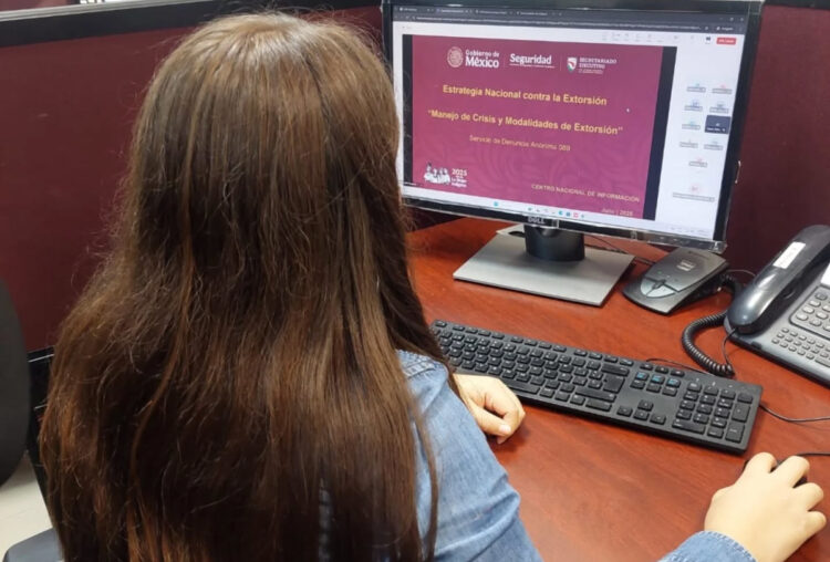 SSP cumple con los ejes de la Estrategia Nacional contra la Extorsión