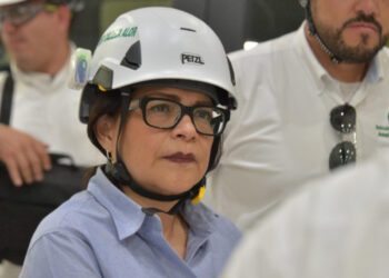 Emilia Calleja, directora de CFE, realiza visita técnica al Sistema Hidroeléctrico Grijalva