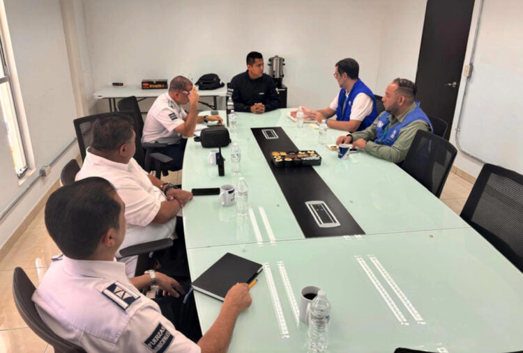 SSPyPCM sostiene reunión con integrantes de ACNUR