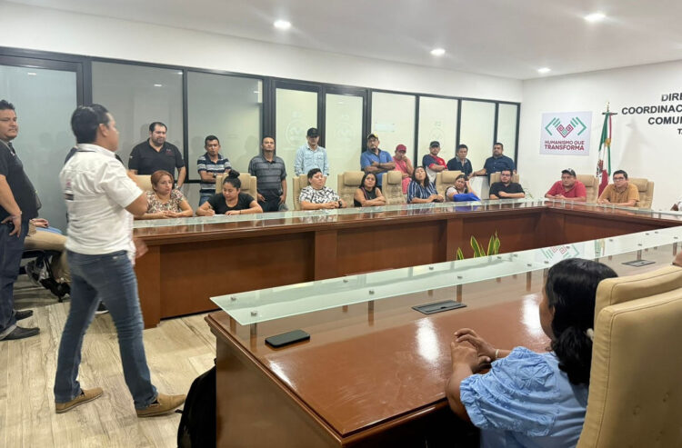 Personal del C5 Escudo Pakal de la SSP se capacita en combate al estrés laboral