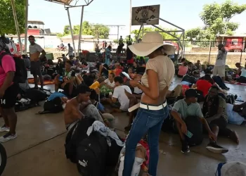 Caravana de 500 migrantes ‘Éxodo por la Justicia’ avanza 42 kilómetros