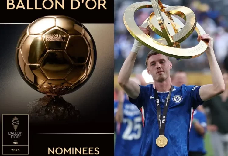 ¡Se filtra! Cole Palmer ganaría el Balón de Oro 2025