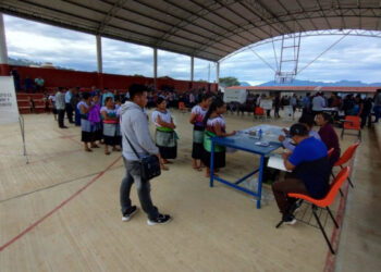 Concluye jornada electoral extraordinaria en Pantelhó