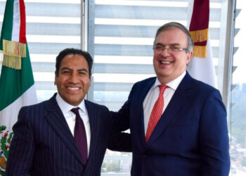 Eduardo Ramírez y Marcelo Ebrard acuerdan proyectos para el desarrollo de Chiapas