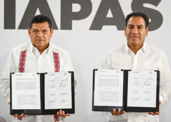Eduardo Ramírez y Javier May refuerzan estrategia conjunta contra la delincuencia en Chiapas y Tabasco
