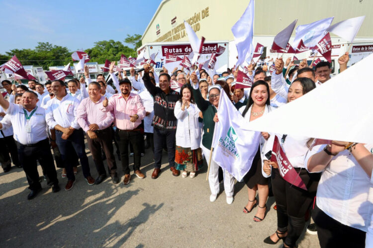 Eduardo Ramírez agradece respaldo federal en arranque de las Rutas de la Salud
