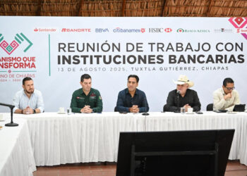 Eduardo Ramírez Aguilar suma esfuerzos con instituciones bancarias para reforzar la seguridad